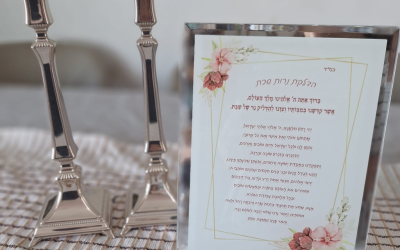 ברכת הדלקת נרות